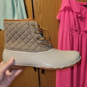 Ankle booties - "duck boots"